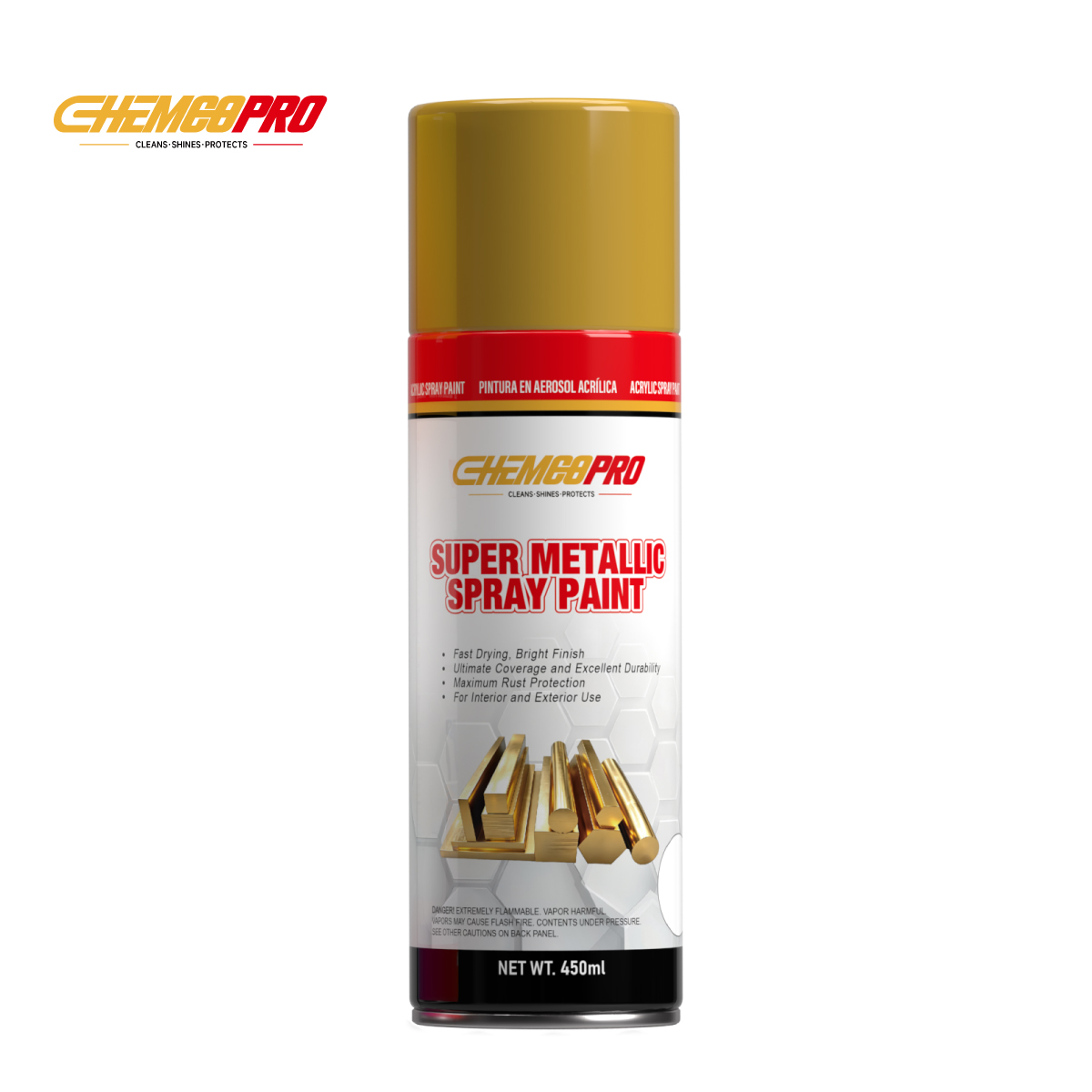 SUPER METALLIC SPRAY PAINT 