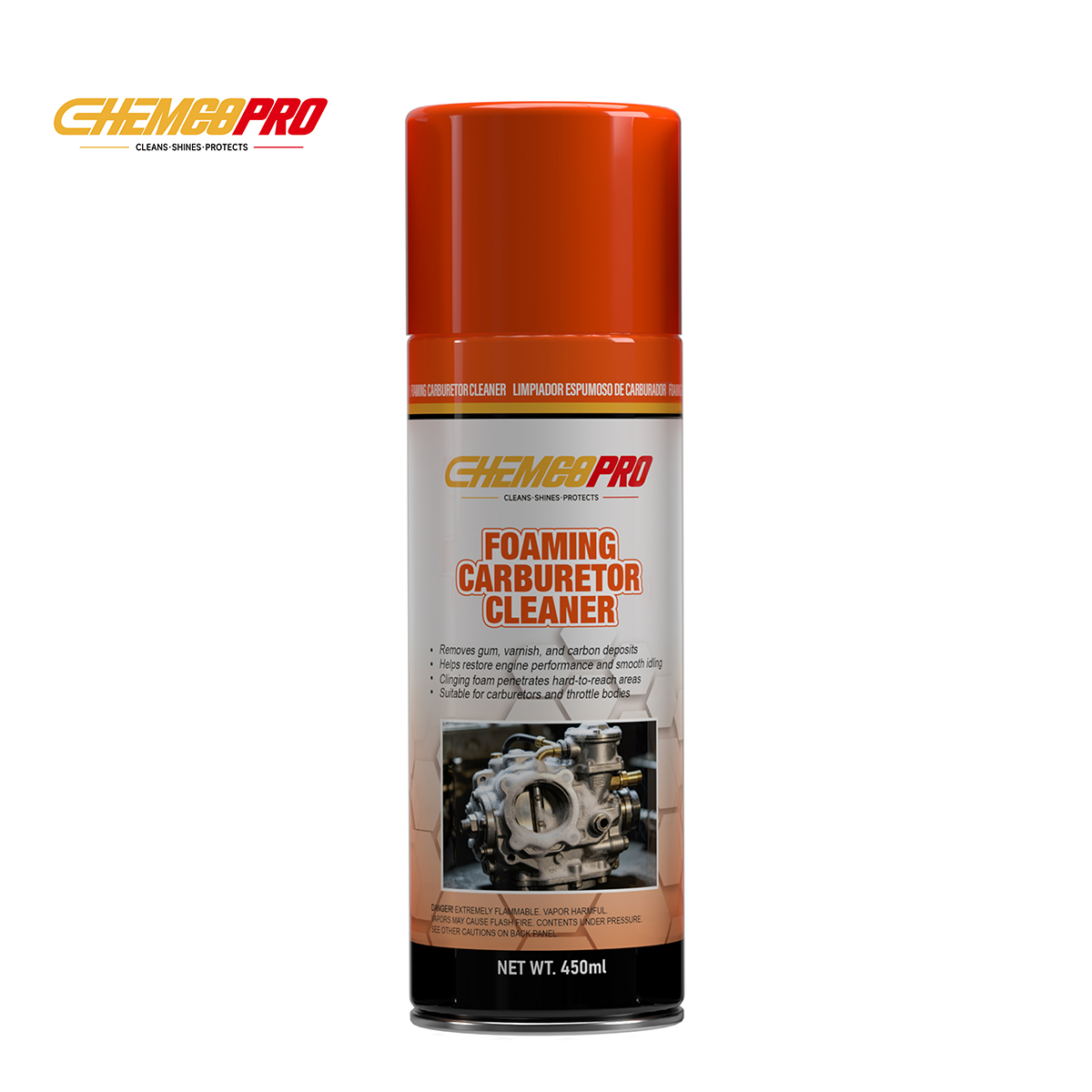 FOAMING CARBURETOR CLEANER