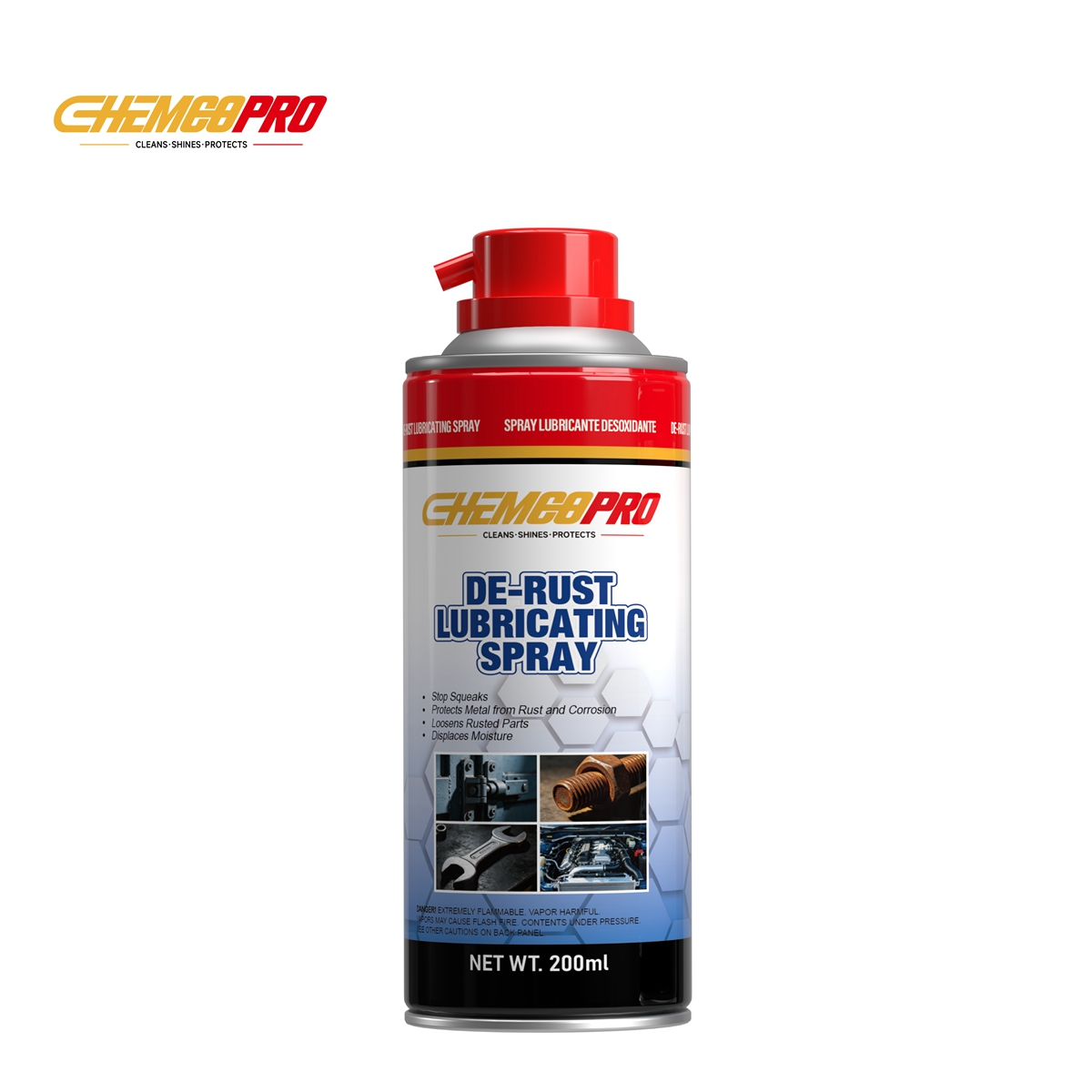 DE-RUST LUBRICATING SPRAY
