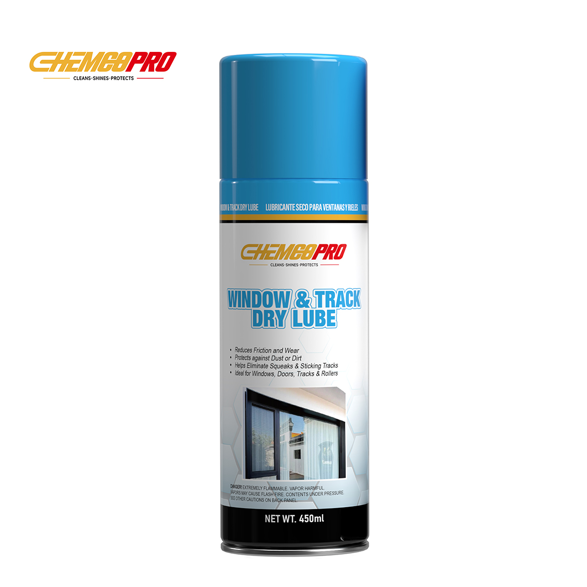WINDOW & TRACK DRY LUBE