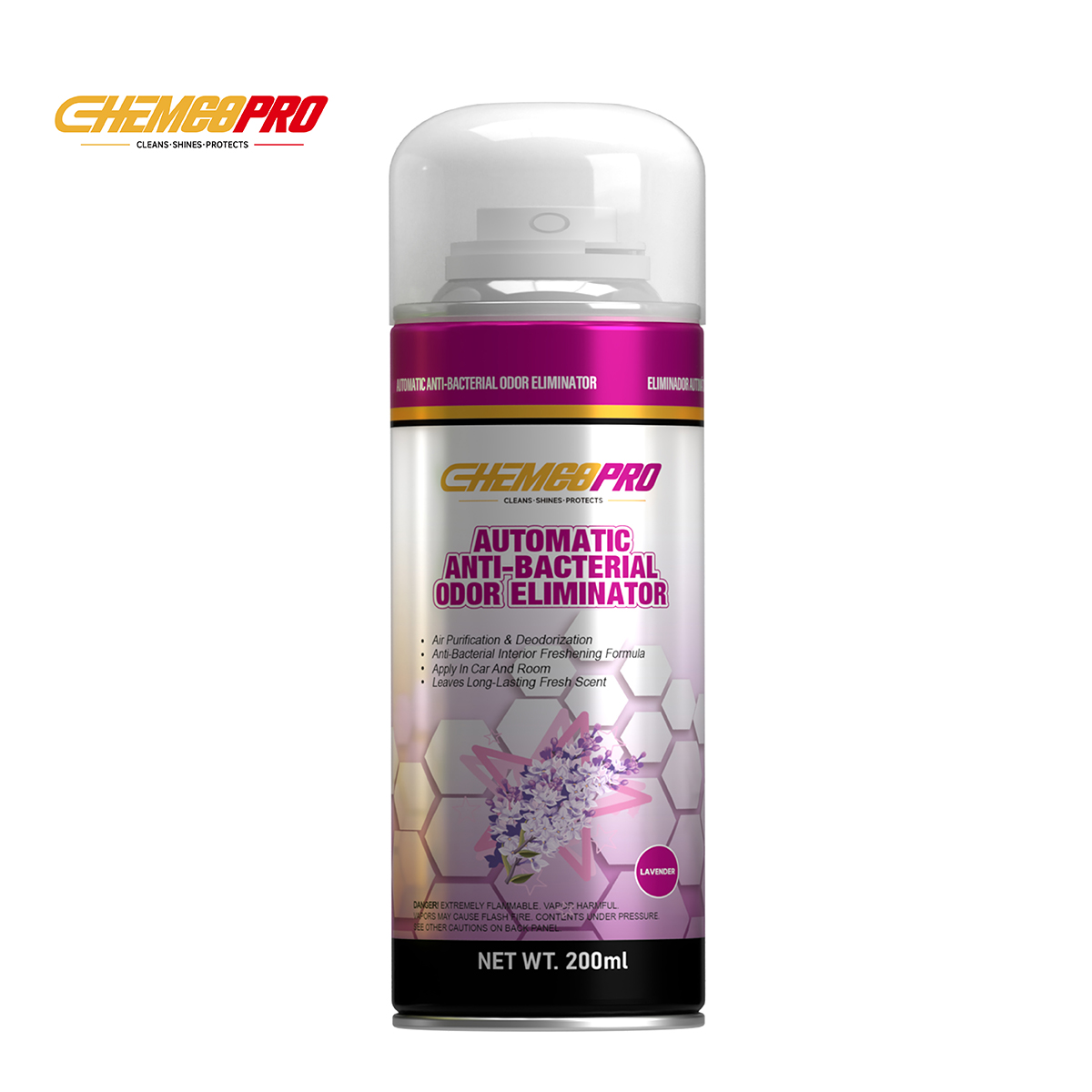 AUTOMATIC ANTI-BACTERIAL ODOR ELIMINATOR/LAVENDER