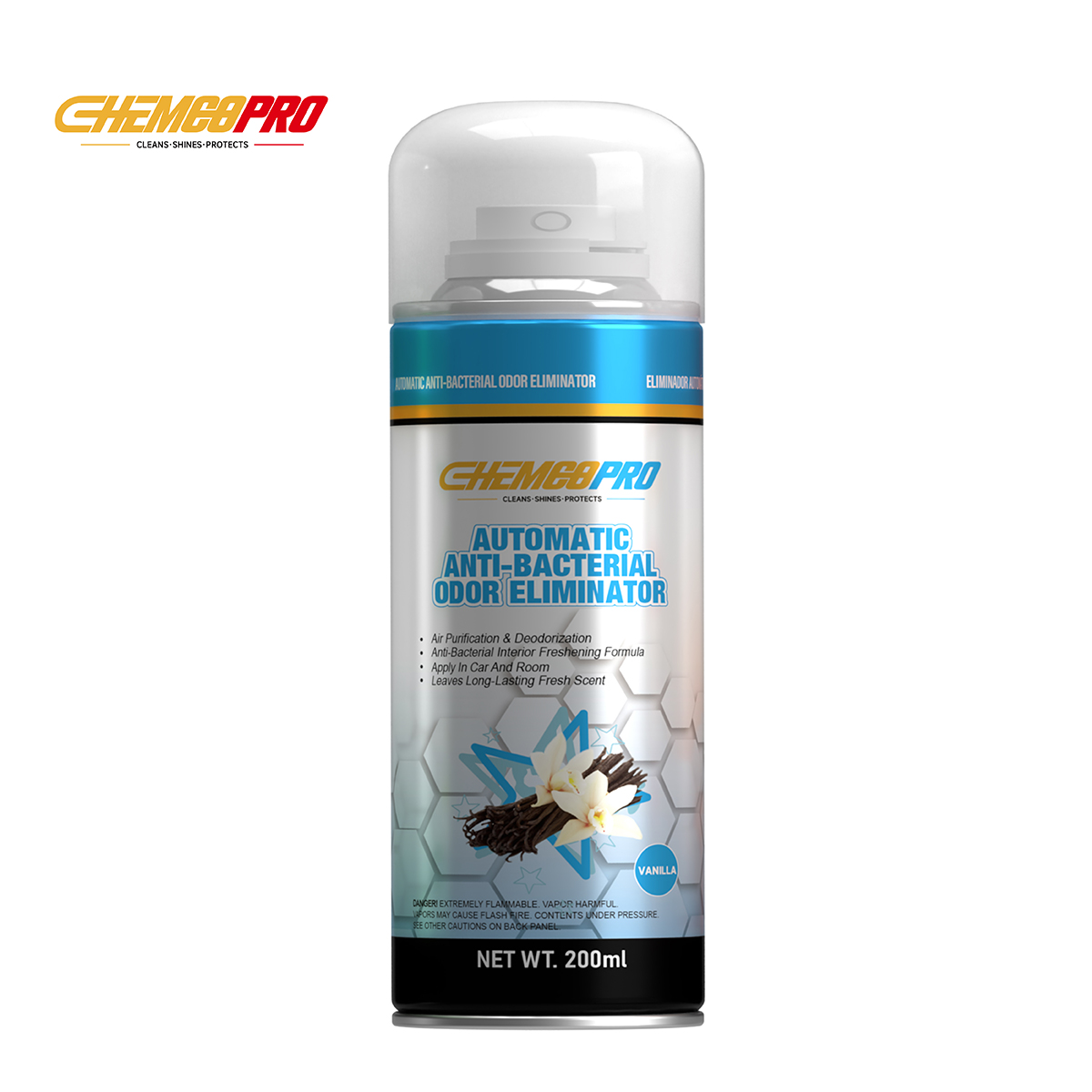 AUTOMATIC ANTI-BACTERIAL ODOR ELIMINATOR/VANILLA
