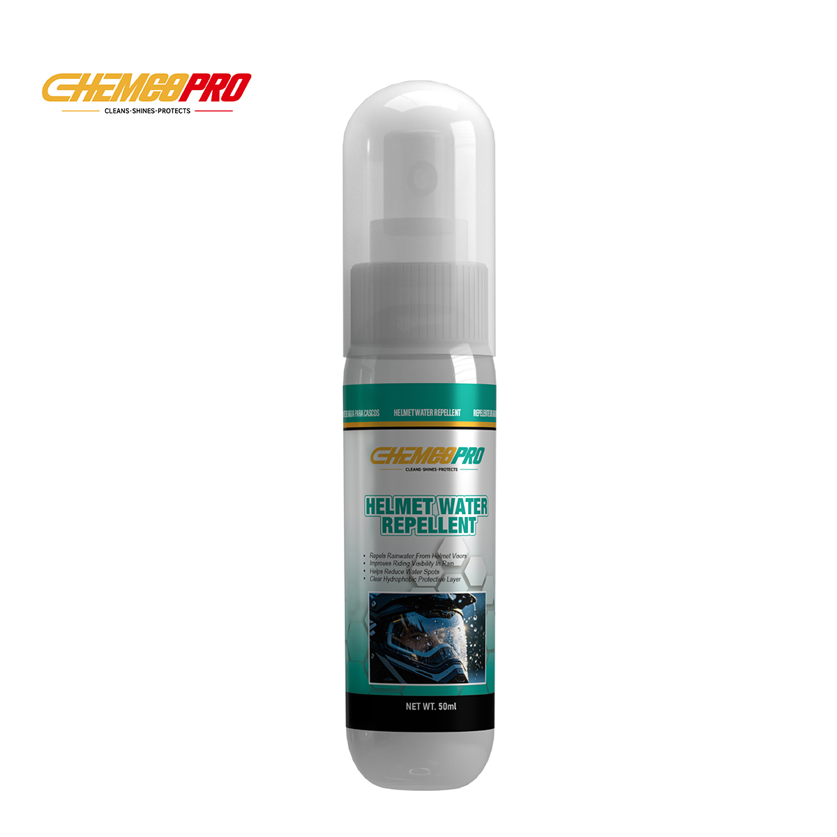 HELMET WATER REPELLENT
