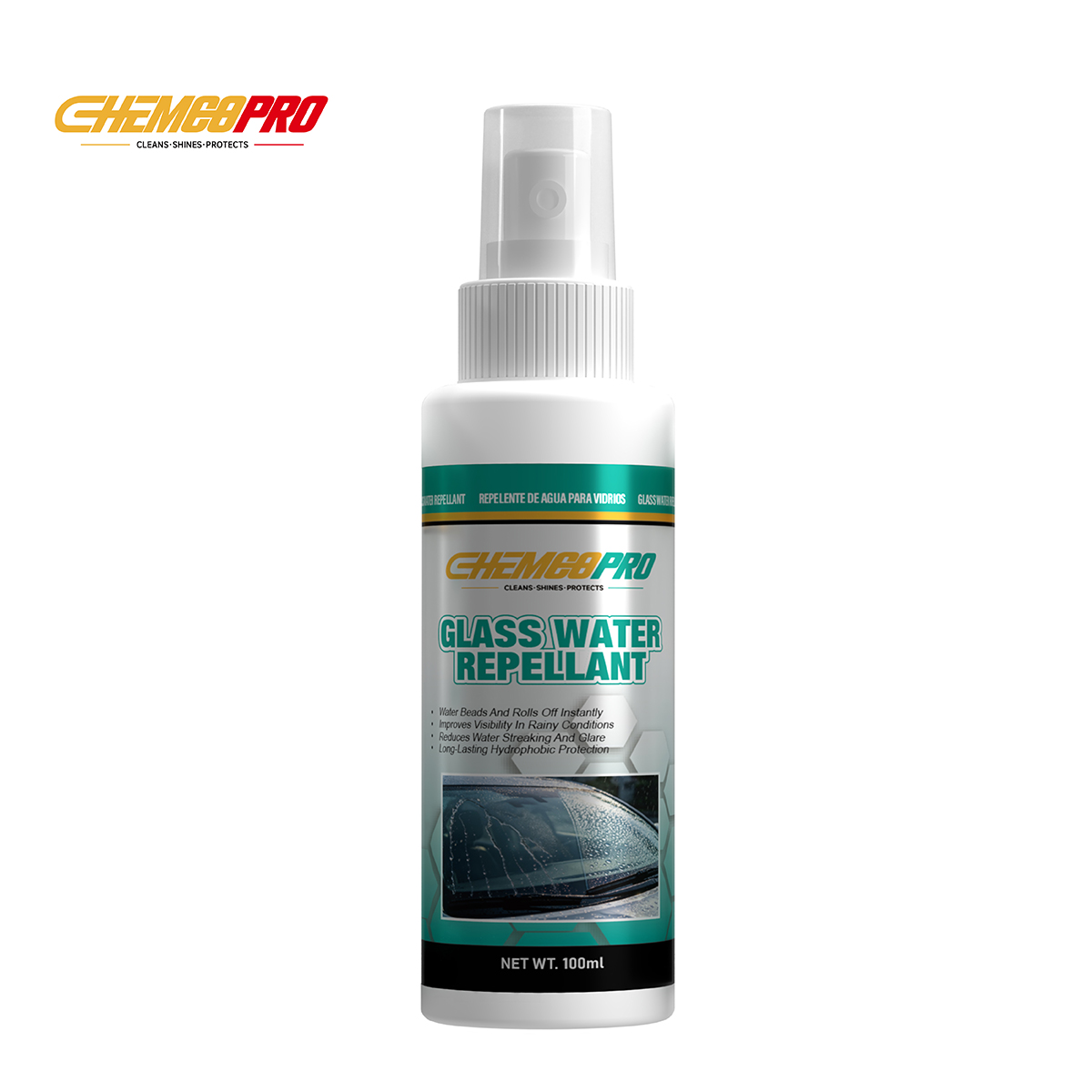 GLASS WATER REPELLANT